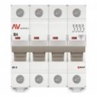 Выключатель автоматический EKF AVERES AV-6 4A (B) 4P трехфазный 6kA изображение 4