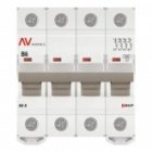 Выключатель автоматический EKF AVERES AV-6 6A (B) 4P трехфазный 6kA изображение 4