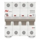 Выключатель автоматический EKF AVERES AV-6 10A (B) 4P трехфазный 6kA изображение 4
