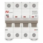 Выключатель автоматический EKF AVERES AV-6 32A (B) 4P трехфазный 6kA изображение 4