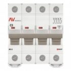 Выключатель автоматический EKF AVERES AV-6 3A (C) 4P трехфазный 6kA изображение 4