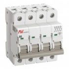 Выключатель автоматический EKF AVERES AV-6 2A (D) 4P трехфазный 6kA изображение 2