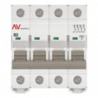 Выключатель автоматический EKF AVERES AV-6 2A (D) 4P трехфазный 6kA изображение 3