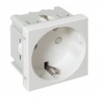 Розетка EKF C-Line 2P+E шторки винтовой зажим белая изображение 6