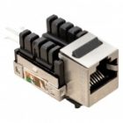 Розеточный модуль EKF TERACOM RJ45 cat.6 Keystone экранированный FTP 110 IDC 90 изображение 3