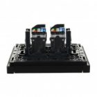 Розетка компьютерная 2-ая RJ45 кат.5E ИЭК FORTE&PIANO FP133 черный изображение 6