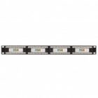 Патч-панель EKF Teracom 19'' Cat.5E 1U неэкранированная UTP 24 порта RJ-45 110 IDC изображение 4