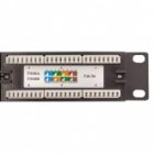 Патч-панель EKF Teracom 19'' Cat.5E 1U неэкранированная UTP 24 порта RJ-45 110 IDC изображение 5