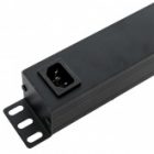 Блок розеток EKF PDU Teracom PRO 19 1U 10А/250В 7 розеток EKF Schuko выключатель без кабеля черный изображение 9