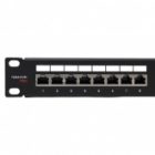 Патч-панель EKF Teracom PRO 19'' Cat.5E 1U полный экран STP 24 порта RJ-45 Dual IDC с органайзером изображение 4