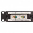 Патч-панель EKF Teracom PRO 19'' Cat.5E 1U неэкранированная UTP 24 порта RJ-45 Dual IDC изображение 4