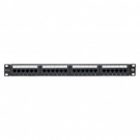 Патч-панель EKF Teracom PRO 19'' Cat.5E 1U неэкранированная UTP 24 порта RJ-45 Dual IDC изображение 2