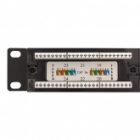 Патч-панель EKF Teracom PRO 19'' Cat.5E 1U неэкранированная UTP 24 порта RJ-45 Dual IDC органайзер изображение 4