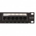Патч-панель EKF Teracom PRO 19'' Cat.5E 1U неэкранированная UTP 24 порта RJ-45 Dual IDC органайзер изображение 5