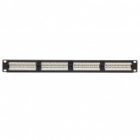 Патч-панель EKF Teracom PRO 19'' Cat.6 1U неэкранированная UTP 24 порта RJ-45 Dual IDC изображение 3