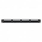 Патч-панель EKF Teracom PRO 19'' Cat.6 1U неэкранированная UTP 24 порта RJ-45 Dual IDC изображение 2