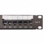 Патч-панель EKF Teracom PRO 19'' Cat.6 1U неэкранированная UTP 24 порта RJ-45 Dual IDC изображение 5