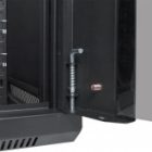 Шкаф настенный EKF 19 TERACOM PRO 12U 600х450 мм дверь стеклянная с замком-ручкой черный изображение 21