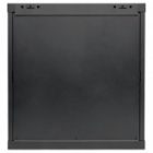 Шкаф настенный EKF 19 TERACOM PRO 12U 600х600 мм дверь стеклянная с замком-ручкой черный изображение 7