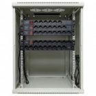 Шкаф настенный EKF 19 TERACOM PRO 15U 600х600 мм дверь стеклянная с замком-ручкой серый изображение 14