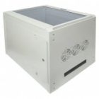 Шкаф настенный EKF 19 TERACOM PRO 15U 600х600 мм дверь стеклянная с замком-ручкой серый изображение 10