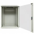 Шкаф настенный EKF 19 TERACOM PRO 15U 600х600 мм дверь стеклянная с замком-ручкой серый изображение 3