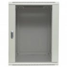 Шкаф настенный EKF 19 TERACOM PRO 15U 600х600 мм дверь стеклянная с замком-ручкой серый изображение 2
