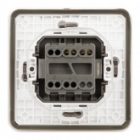 Переключатель скрытой установки ЭРА Эксперт 11-1523-01 10А IP55 белый изображение 3