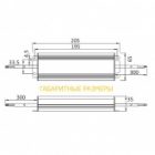 Блок питания для светодиодной ленты Kaisen 100W 12V 0-8,33A -30+40°С IP67 205x65x35 mm изображение 2