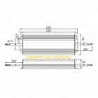 Блок питания для светодиодной ленты Kaisen 150W 12V 0-12,5A -30+40°С IP67 225x65x35 mm изображение 2