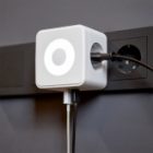 Двойник электрический Rexant Куб 2х2P+E 16А 2хUSB-A 2,4А, USB Type-C 3А ночник белый изображение 4