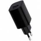 Сетевое зарядное устройство Rexant USB A + Type-C 5V 2.4 A черный изображение 2