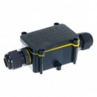 Коробка распаячная Stekker LD522 125х55х36 водонепроницаемая 2 выхода 450В черная IP68 изображение 2