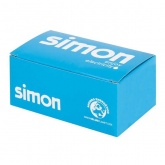 Блок настенный Simon Сима Классик на 1 S-модуль, накладной монтаж, белый изображение 2