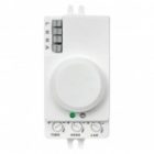 Микроволновый датчик движения белый EKF PROxima 1200Вт 360гр. до 20м IP20 MW-700 изображение 2