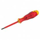 Отвертка диэлектрическая Felo крестовая +/- H 1X80 Ergonic изображение 3