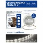 Светодиодная лента Feron LS603 60SMD(2835) 4.8W/m 12V IP20 5000x8x1.22mm 4000K нейтральный белый изображение 3