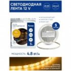 Светодиодная лента Feron LS603 60SMD(3528) 4.8W/m 12V IP20 5000х8х0.22mm желтый изображение 3