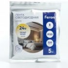 Светодиодная COB лента Feron LS530 320SMD(2110) 10W/м 3000K 24V IP20 5000x8x1.8mm изображение 7