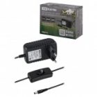 Блок питания TDM 12W 12V IP20 для светодиодных лент и модулей DC пластиковый корпус, адаптер изображение 3