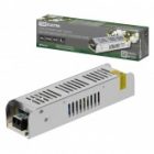 Блок питания TDM 100W 12V IP20 для светодиодных лент и модулей DC узкий металлический корпус изображение 5