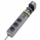 Удлинитель на струбцине JazzWay ETD-03U-150-gy 3х2Р+Е 1,5м 3х1 мм2 16А 3USB(2А+1С) выключатель серый изображение 2
