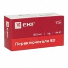Переключатель в сборе EKF BD21 22мм 2 фиксированных положения 1NO короткая ручка IP65 изображение 6