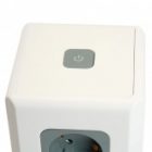 Удлинитель Stekker Comfort HM10-61-01 12х2P+E 16A 3520Вт 3USB A+1C 5V 3,4A 3x1мм2 1.5 м белый/серый изображение 3