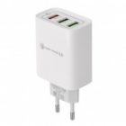 Сетевое зарядное устройство Rexant 3 x USB, 5V, 3 А + 1 А + 1 А, белое изображение 3