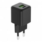 Сетевое зарядное устройство Rexant с двумя портами USB-A и Type-C, 25Вт GaN компактный изображение 2