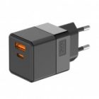 Сетевое зарядное устройство Rexant с двумя портами USB-A и USB-C, 35Вт Gan компактный изображение 3