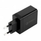 Сетевое зарядное устройство Rexant-переходник 3xUSB адаптер, 30W черное изображение 2