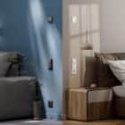 Умный одноклавишный выключатель AtlasDesign Sber & Systeme Electric 10А Zigbee L+N, белый изображение 6