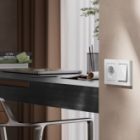 Умный одноклавишный выключатель AtlasDesign Sber & Systeme Electric 10А Zigbee L+N, белый изображение 5